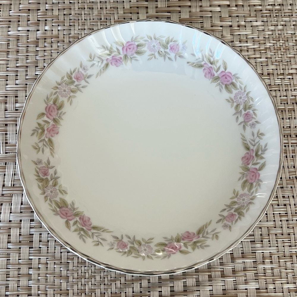 Teahouse Rose by Dansico Collection Set of 6 Fruit Berry Bowls, Vintage 1960’s
